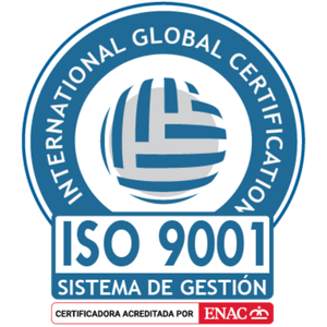 ISO 9001 quality management certification badge